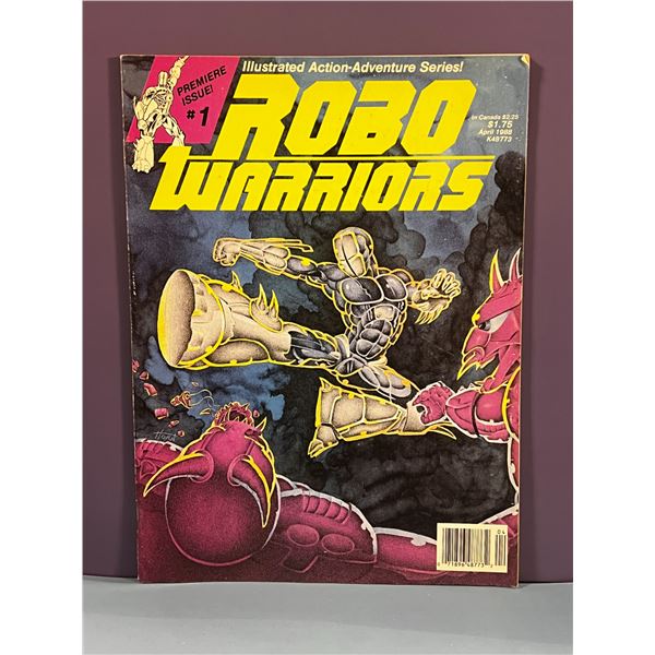 Robo Warriors #1 (CFW Enterprises, 4/88) Premiere Issue Comic Book