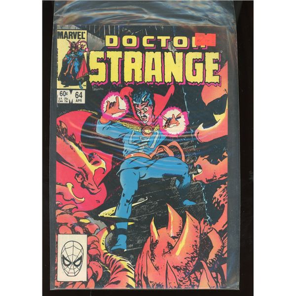 Marvel Comics Doctor Strange #64 (Apr 1984) Q*Bert Parker Brothers Ad