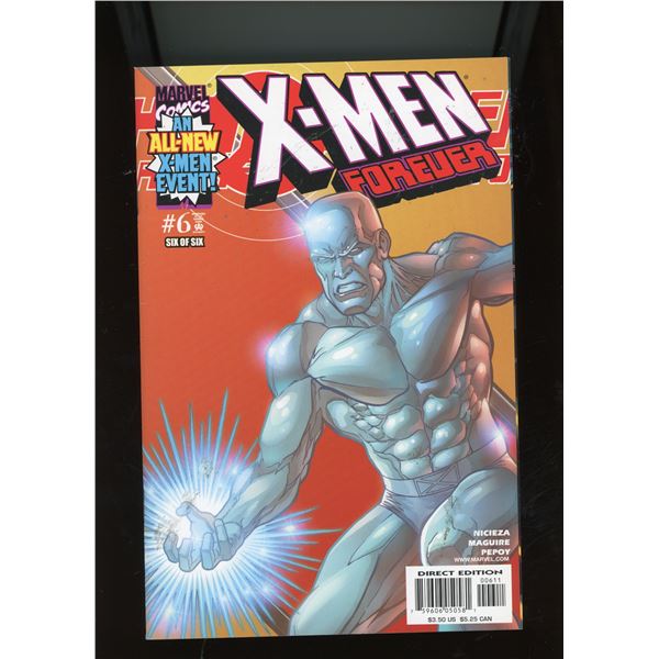 X-Men Forever #6 (Marvel Comics, 2001) Nicieza, Maguire - Direct Edition