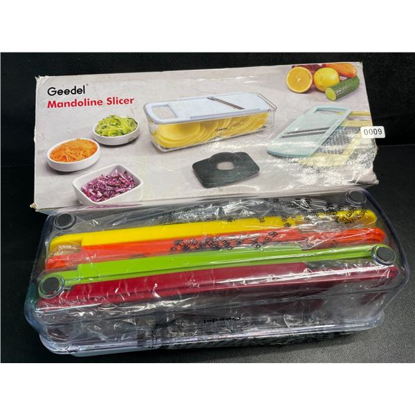 1 Geedel Mandoline Slicer for Vegetables - New