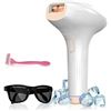 Image 1 : 1 Ice-Cooling IPL At-Home Laser Hair Removal Device; 9 Energy Levels; Painless Design - New!