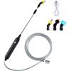 Image 1 : 1 Electric Plant Sprayer Wand/Pressure Sprayer Wand with Nozzles; Rechargeable - New