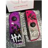 Image 3 : 1 Set of L+R Joycon Controllers for Nintendo Switch (Halloween Purple/Pink Aftermarket Design) New