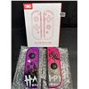 Image 2 : 1 Set of L+R Joycon Controllers for Nintendo Switch (Halloween Purple/Pink Aftermarket Design) New