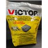 Image 2 : Victor Fast-Kill Refillable Mouse Poison Bait Station - Includes 1 Bait Station + 16 Refills - New