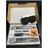 Image 2 : 1 Wireless Microphone System - 2PC Professional Handheld Cordless Mics; 164FT Range - New