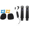 Image 4 : 1 Wireless Microphone System - 2PC Professional Handheld Cordless Mics; 164FT Range - New