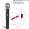 Image 7 : 1 Wireless Microphone System - 2PC Professional Handheld Cordless Mics; 164FT Range - New