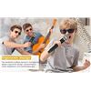 Image 9 : 1 Wireless Microphone System - 2PC Professional Handheld Cordless Mics; 164FT Range - New