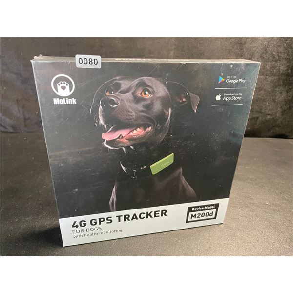 1 MoLink 4G GPS Tracker for Dogs with Health Monitoring (Model: M200d) - New Sealed