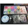 Image 5 : 1200PC Jewelry Making Kit for Girls - Bracelet/Necklace Making Supply Kit - Brand New