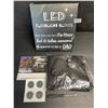Image 2 : LED Flashlight Gloves - 1 Pair - Great for Precision Work/Outdoors - New