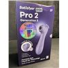 Image 1 : 1 Satisfyer Pro 2 Generation 3 Bluetooth/App Control Sex Toy/Double Air Pulse Vibrator - NEW