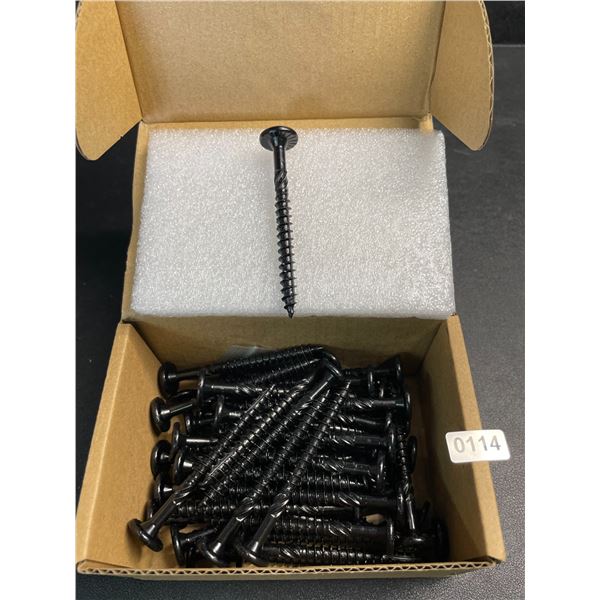 50PC Heavy-Duty Outdoor Wood Screws/Star Drive Deck Screws (2-7/8" Size) - New