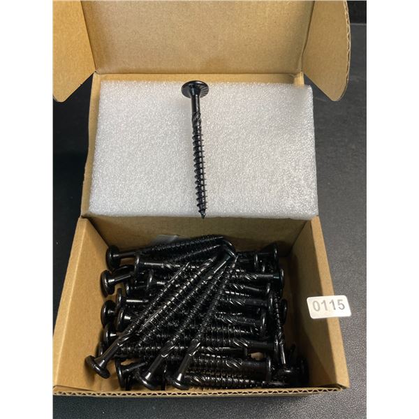 50PC Heavy-Duty Outdoor Wood Screws/Star Drive Deck Screws (2-7/8" Size) - New