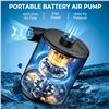 Image 2 : 1 Portable Rechargeable Electric Air Pump - Cordless Quick Inflator/Deflator Pump - Brand New!