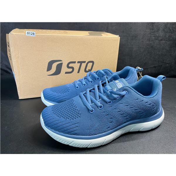 1 Pair of STQ Women's Running Shoes/Sneakers (Size 7) Denim Blue - New in Box
