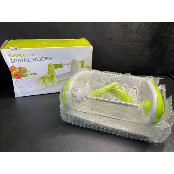 1 SimpleTaste Spiral Slicer - 5-Blade Vegetable Slicer/Cutter  - New