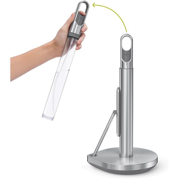 1 SimpleHuman Paper Towel Pump with Integrated Spray Pump - New (Damaged Box)