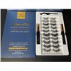 Image 2 : 3 Arishine Magnetic Eyeliner & Eyelash Sets (10 Pairs Each) Reusable/Easy to Apply - New