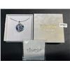 Image 2 : 1 Tree of Life Necklace for Women - 925 Sterling Silver w/ Crystal Birthstone Pendant - Brand New!