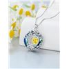 Image 4 : 1 Tree of Life Necklace for Women - 925 Sterling Silver w/ Crystal Birthstone Pendant - Brand New!