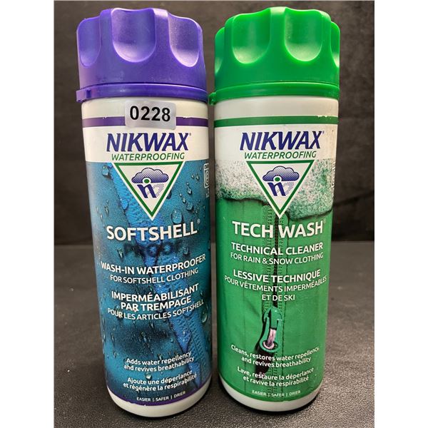 1 Nikwax Softshell & Tech Wash - Wash-In Waterproofer & Technical Cleaner for Rain/Snow Clothing