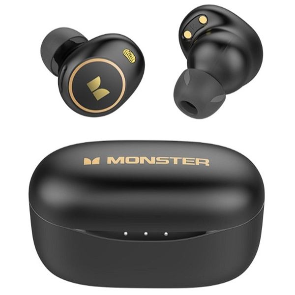 MONSTER Achieve 300 Airlinks Wireless Bluetooth Earbuds with Touch Control - New Sealed!