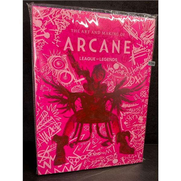 1 The Art and Making of Arcane League of Legends Hardcover Book - New Sealed