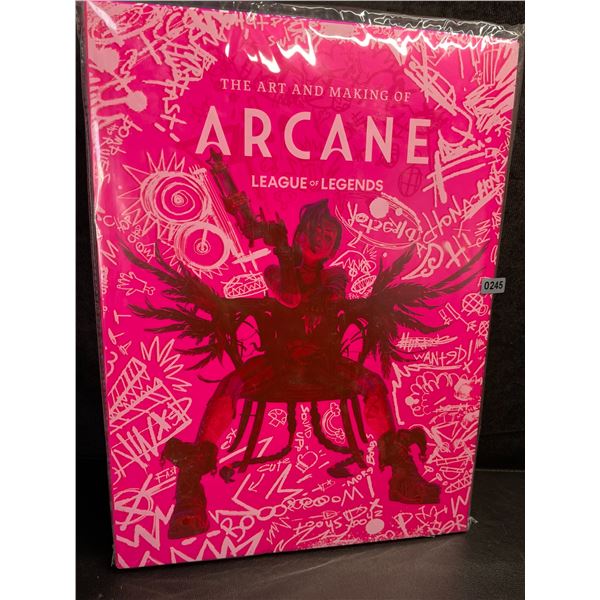 1 The Art and Making of Arcane League of Legends Hardcover Book - New Sealed