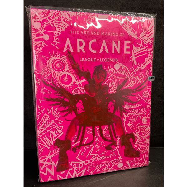 1 The Art and Making of Arcane League of Legends Hardcover Book - New Sealed