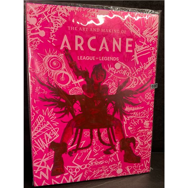 1 The Art and Making of Arcane League of Legends Hardcover Book - New Sealed