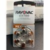 Image 3 : 6 10-Pack Boxes of Rayovac Extra Size 312 Hearing Aid Batteries (60 Batteries Per Box/360 Total) NEW