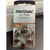 Image 3 : 6 10-Pack Boxes of Rayovac Extra Size 312 Hearing Aid Batteries (60 Batteries Per Box/360 Total) NEW