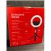 Image 2 : MPOW Selfie Ring Light with Tripod Stand and Phone Holder (Model: PA213B) - Brand New