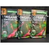 Image 1 : 3 Bags of Premium Herbs Organic Hibiscus Herbal Tea - 120 Tea Bags Each - New (Exp: 02/2026)