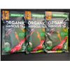 Image 1 : 3 Bags of Premium Herbs Organic Hibiscus Herbal Tea - 120 Tea Bags Each - New (Exp: 02/2026)