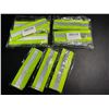 Image 1 : 2 6-Packs of High Visibility Work/Jogging/Cycling Armband/Leg Straps - New