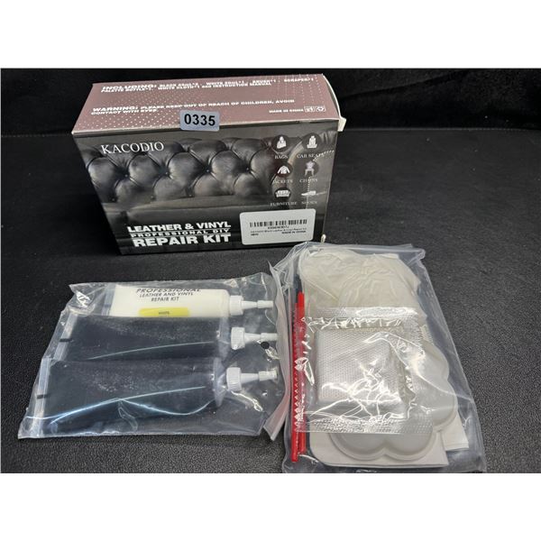 1 Kacodio Professional Leather and Vinyl Repair Kit - New