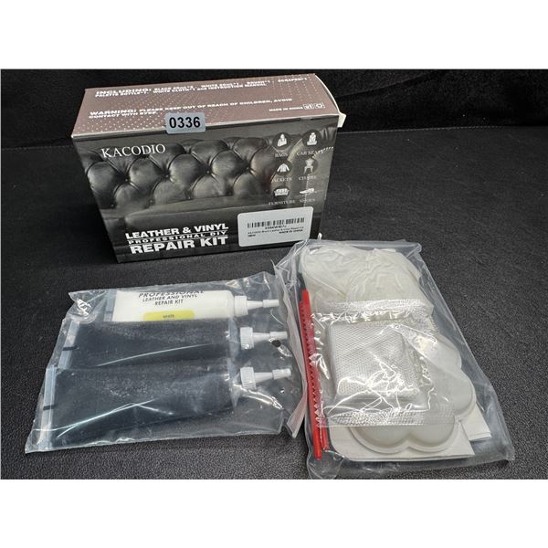 1 Kacodio Professional Leather and Vinyl Repair Kit - New