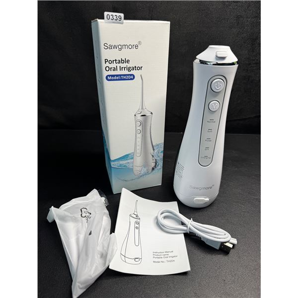 1 Cordless Water Flosser Kit for Cleaning Teeth/Portable Electric Water Pick Oral Irrigator - New