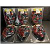 Image 1 : Lot of 6 LED Light-Up Purge Scary Halloween/Cosplay Face Masks - Brand New