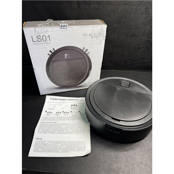 1 LS01 Lightweight Robot Vacuum Cleaner for Small Spaces - New