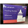Image 1 : 1 3-Pack of Lansinoh Baby Feeding Bottles -5oz - New