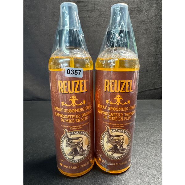 2 Reuzel Hairspray Grooming Tonics; Perfect for Blow Drying; Ideal for Volume, Lift, Texture - New!