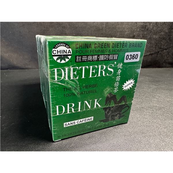 1 3-Pack of Uncle Lees China Green Dieters Tea - New