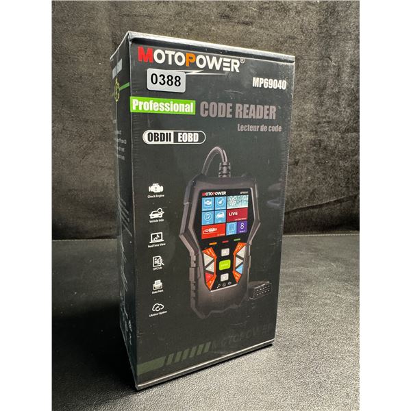 1 MotoPower MP69040 Car OBD2 Code Reader/Vehicle Scanner Diagnostic Tool - New Sealed!