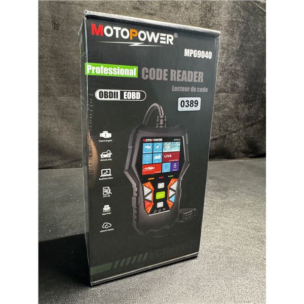 1 MotoPower MP69040 Car OBD2 Code Reader/Vehicle Scanner Diagnostic Tool - New Sealed!