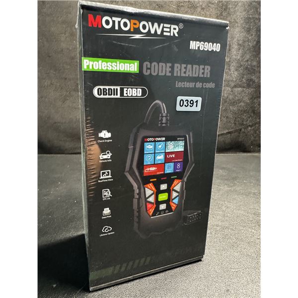 1 MotoPower MP69040 Car OBD2 Code Reader/Vehicle Scanner Diagnostic Tool - New Sealed!