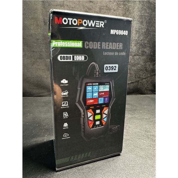 1 MotoPower MP69040 Car OBD2 Code Reader/Vehicle Scanner Diagnostic Tool - New Sealed!
